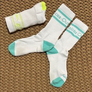 Outdoor Voices Athletic Socks - 2 pairs